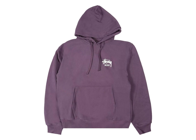 Stussy Stock London Hoodie Grape Men's - GB