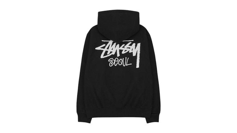 Stussy Stock Seoul Exclusive Hoodie Black メンズ - JP