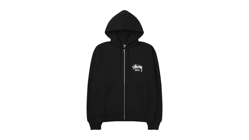 ステューシー STUSSY STOCK SEOUL ZIP HOOD パーカー Stussy Stock Seoul Zip Hood Ash Heather 2024 Korea 3973877/3973980