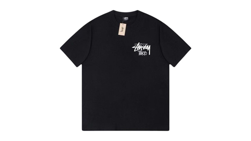Stussy Stock Tokyo Tee Black Men's - SS25 - US