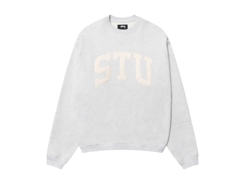 stussy ステューシーBLURCREW ASH HEATHER スウェット