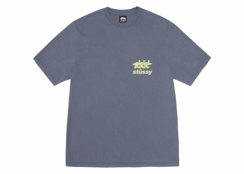 Stussy Surfwalk Pigment Dyed Tee Indigo