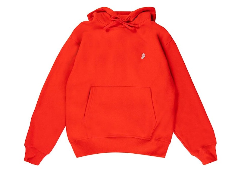 Stussy Swirl App. Hoodie Red Men's - US
