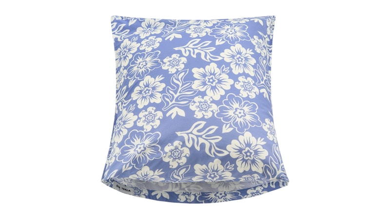 Pre-owned Stussy Tekla Percale Pillow Sham In Blue Hawaiian