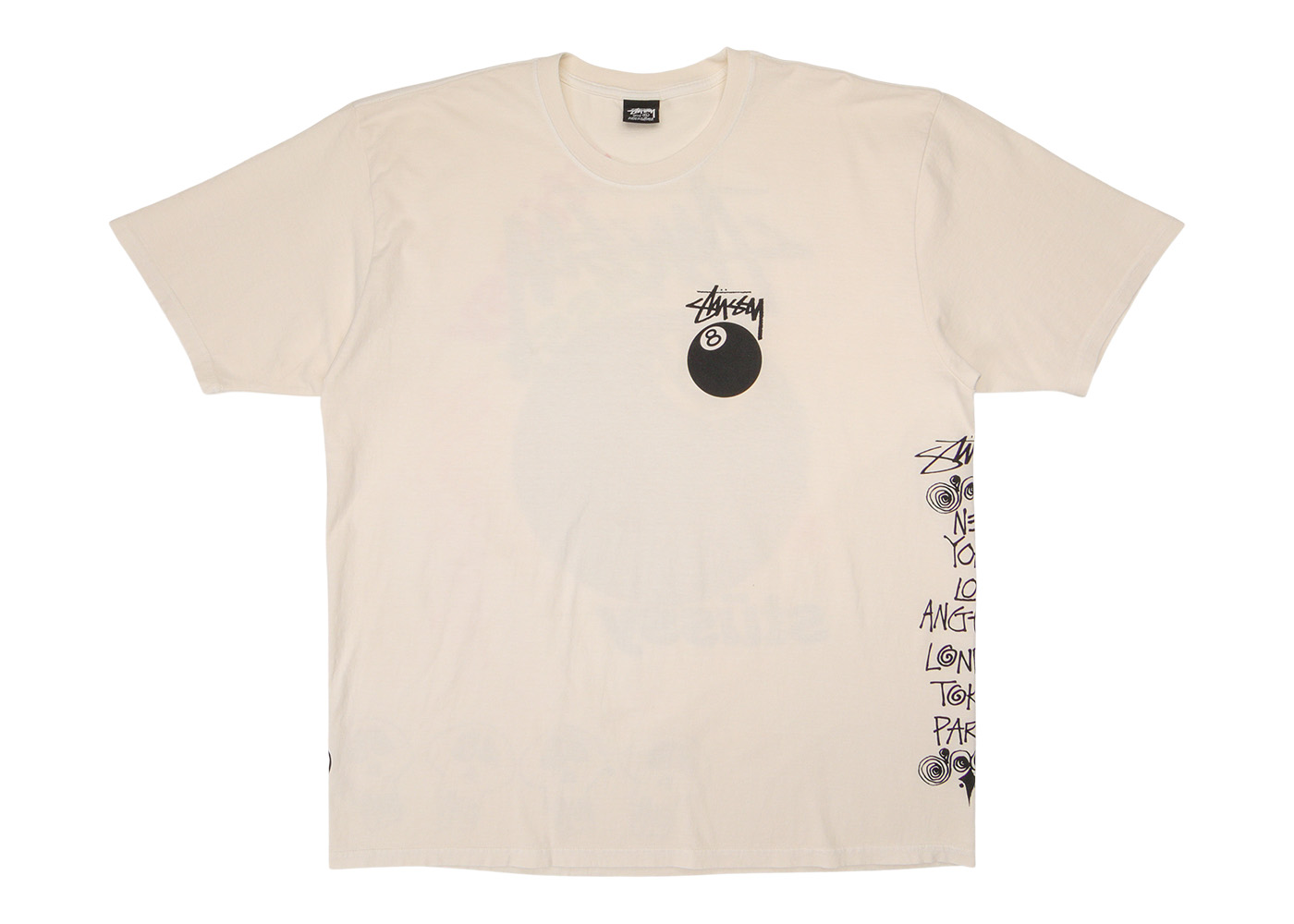 Stussy Test Strike Pigment Dyed Tee Natural - SS23 - US