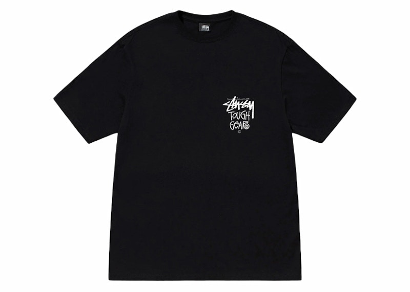 Stussy Tough Gear Tee Black Men's - SS24 - US