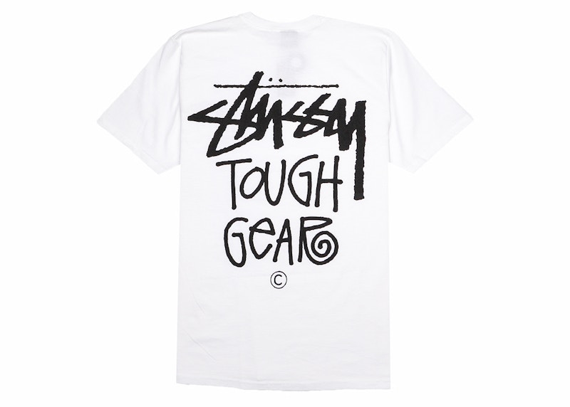 Stussy Tough Gear Tee White Men's - SS24 - US