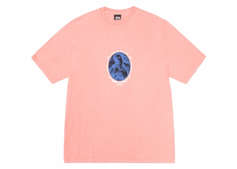 Stussy Venus Oval Pigment Dyed Tee Coral Men's - SS24 - US