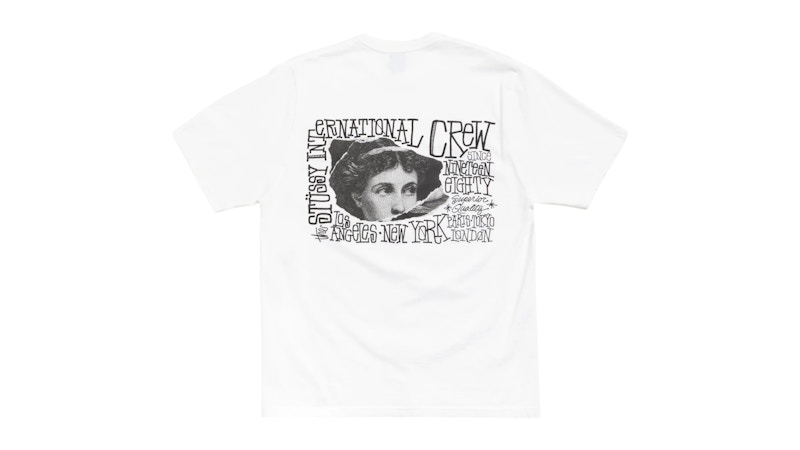 Stussy Victoria Tee White Men's - SS26 - US