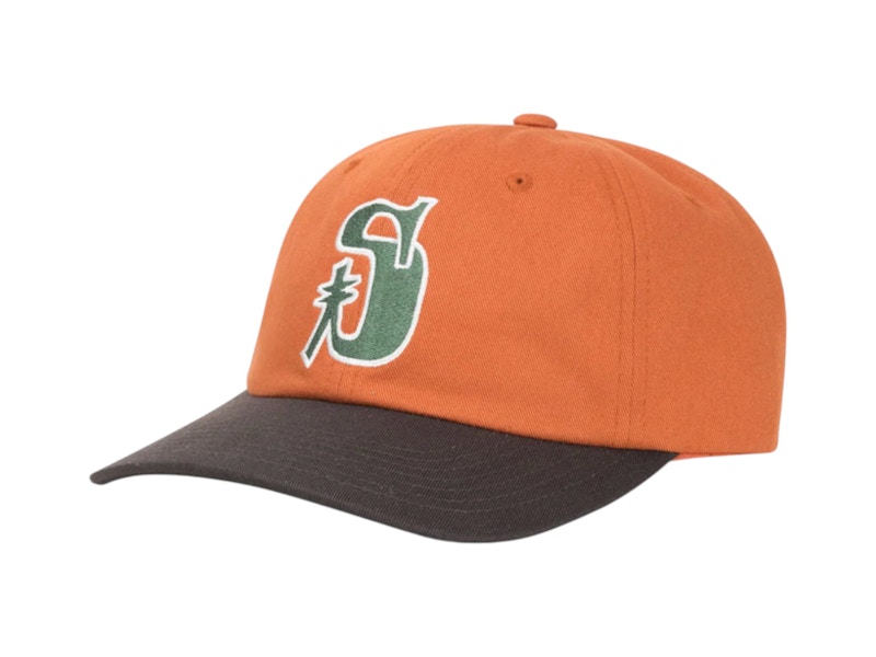 Stussy Vintage S Low Pro Cap Orange Men's - US