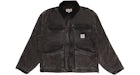 Stüssy Chaqueta Shop Lona Lavada Negro