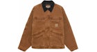 Stüssy Chaqueta Shop de lona lavada bronce