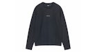 Stussy Wave Jersey Rundhalsausschnitt Schwarz