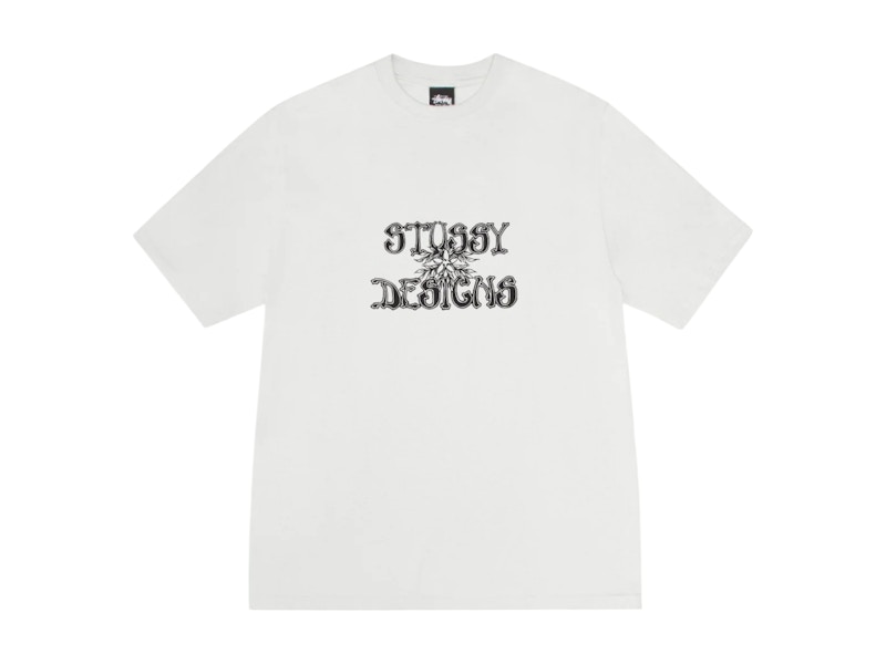 【STUSSY SU25'】Stussy Wes Palms Pig. Dyed Tee Stussy Wes Palms Pigment Dyed Tee Natural Men's - SS25 - US