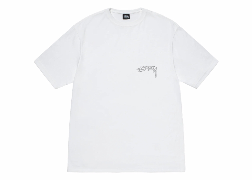 Stussy Wingspan Tee White