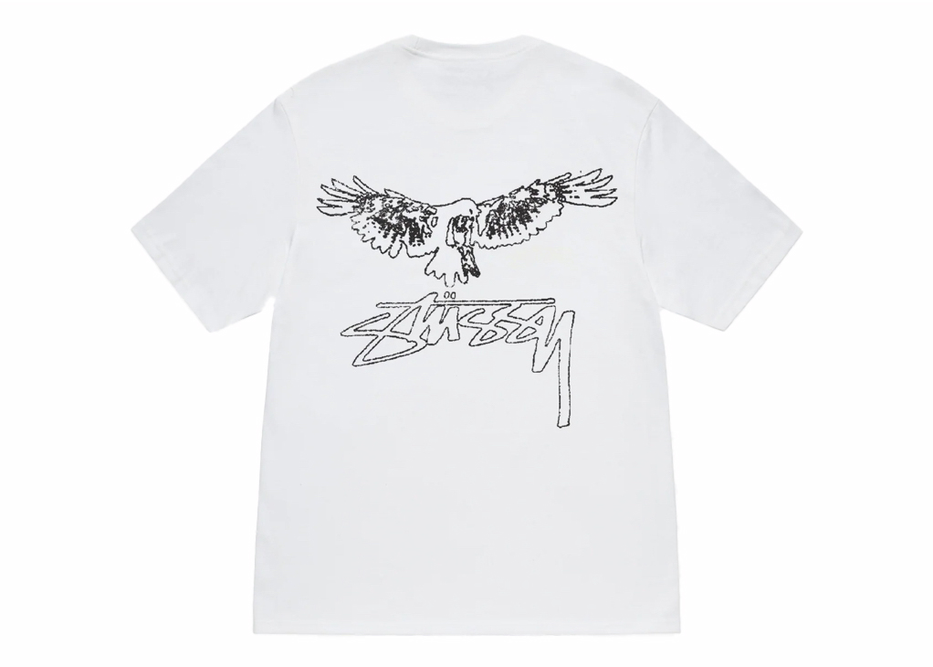 Stussy Wingspan Tee White