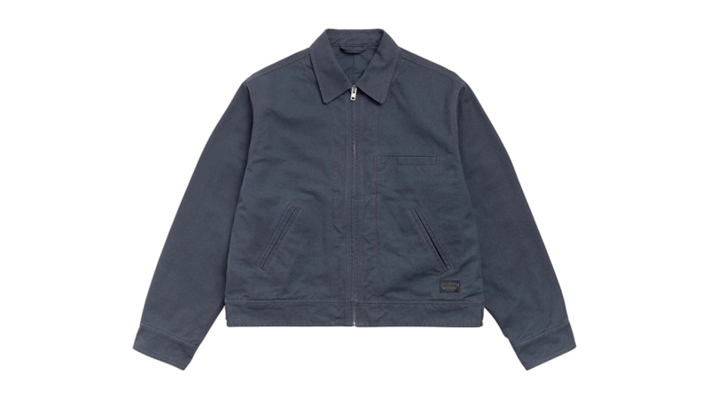 Stussy Work Collared Jacket Blue