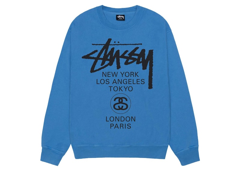 Norse Store | Shipping Worldwide - Stüssy Blur Crew - Black