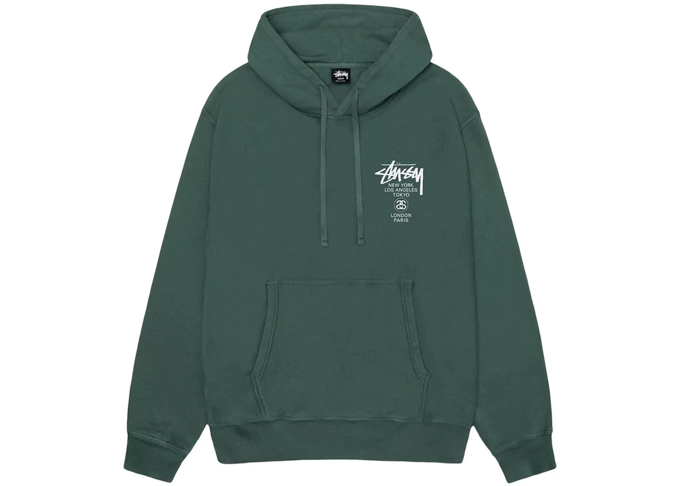 Hoodie Sale Stussy Pigment World Tour Hoodie Size L Stussy World