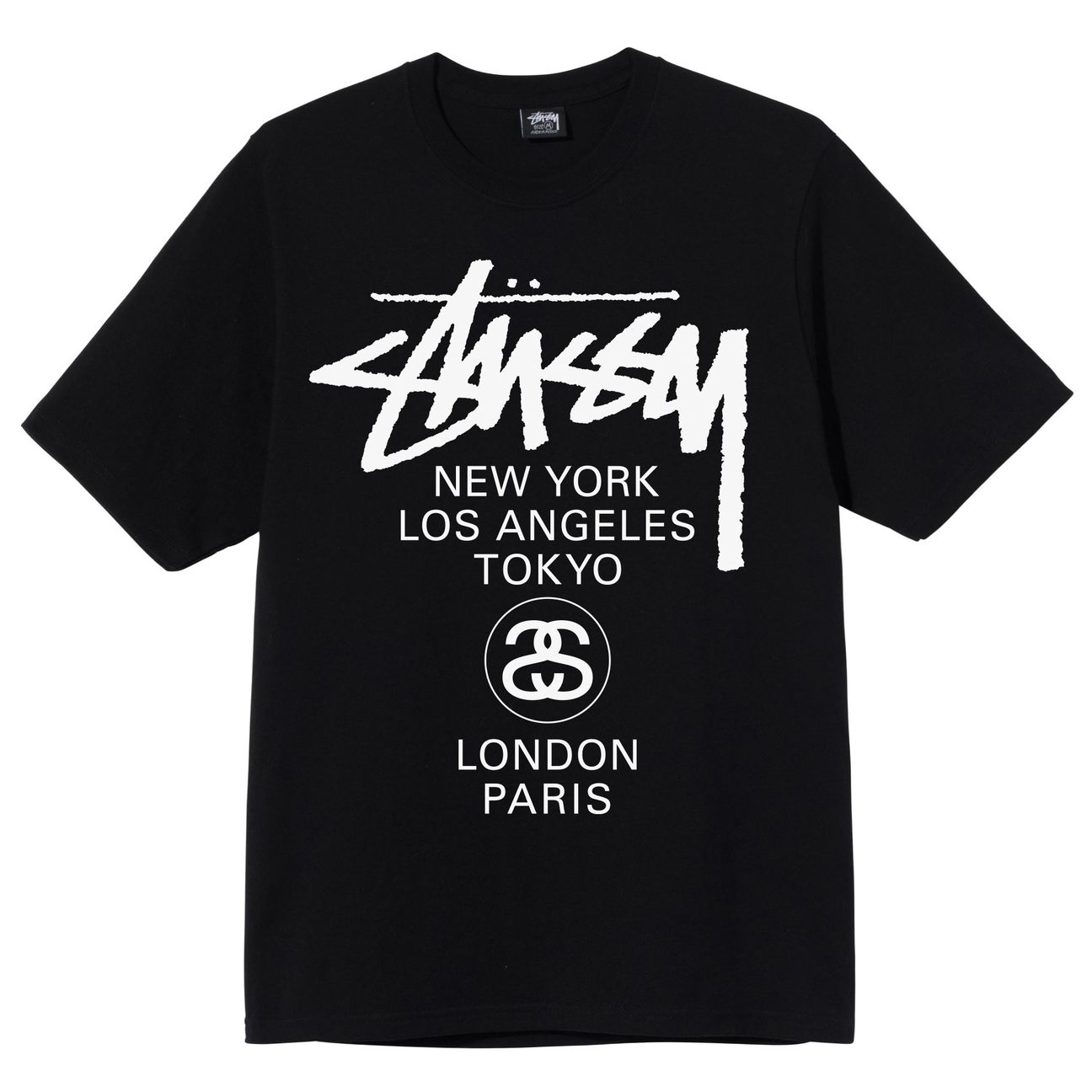 Stussy World Tour T-shirt Black
