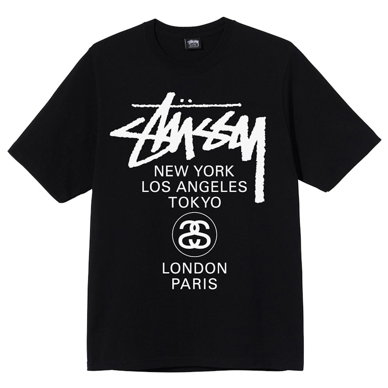 stussy tシャツ STUSSY ステューシー ワールドツアー Tシャツ-