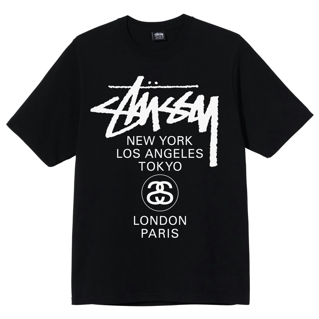 Stussy World Tour T-shirt Black - SS21