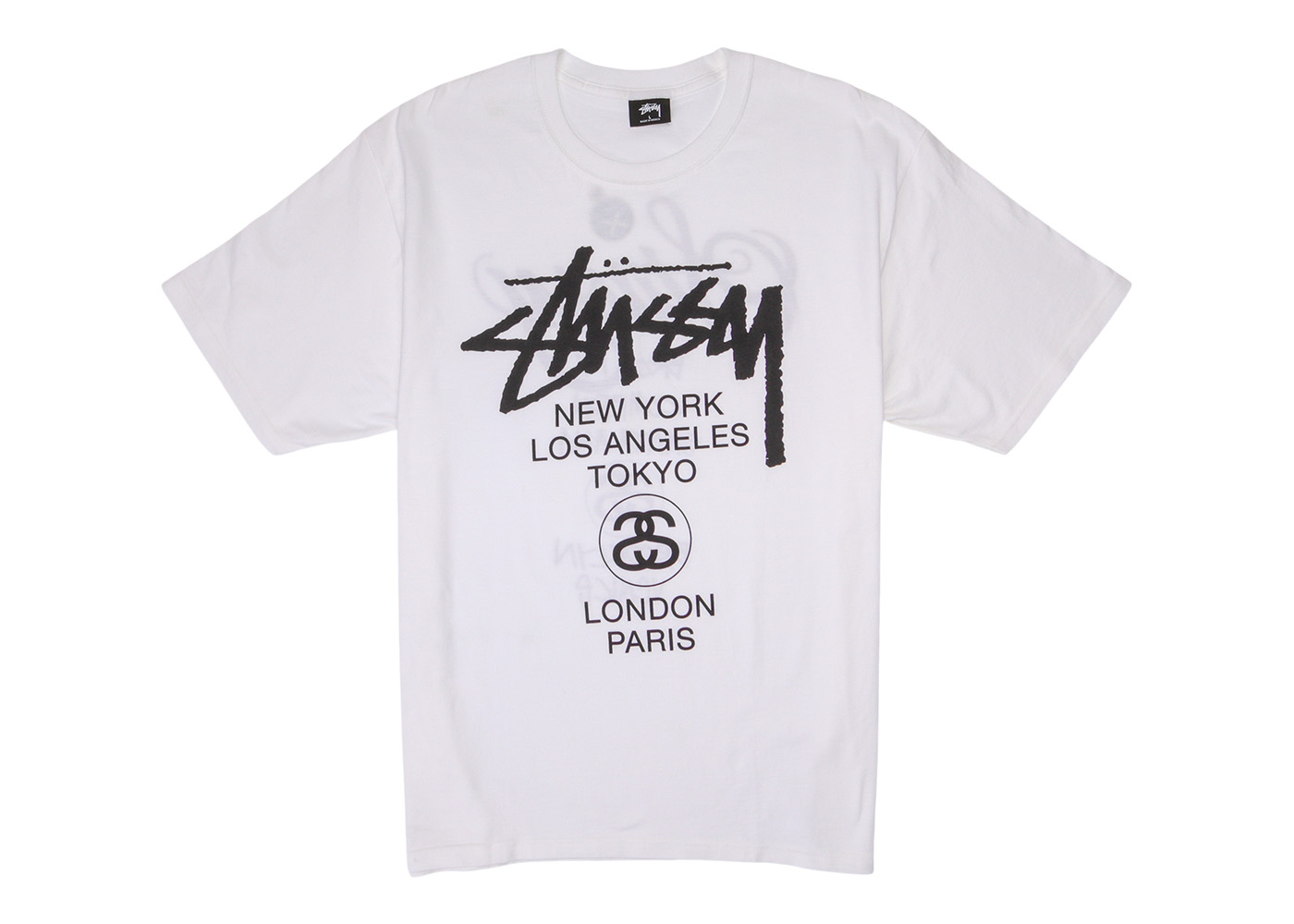 Stussy World Tour T-shirt White メンズ - SS21 - JP