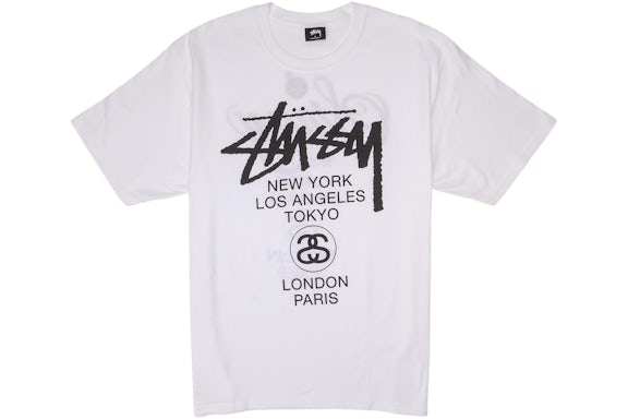 Stussy World Tour T-Shirt White