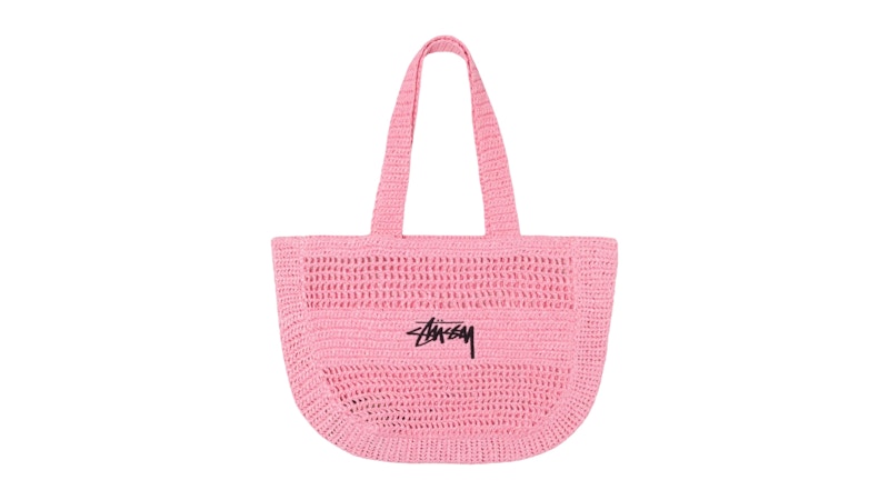 Stussy Woven Tote Bag Light Pink Men's - SS25 - US
