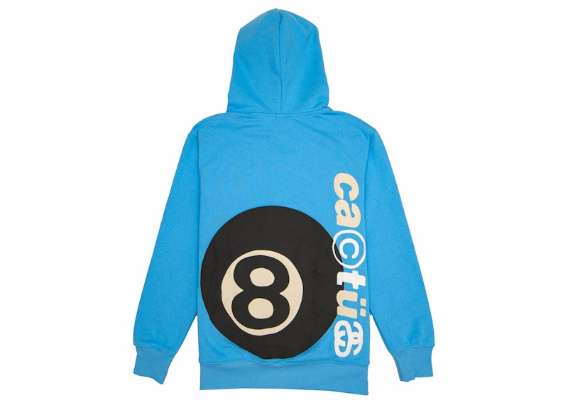 STÜSSY \u0026 CPFM 8 BALL PIGMENT DYED HOODIEフーディ