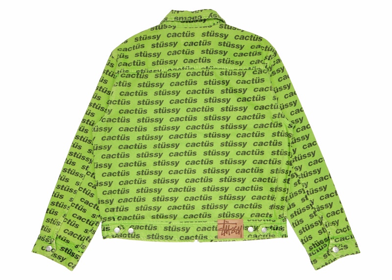 Stussy x CPFM Zip Work Jacket Green