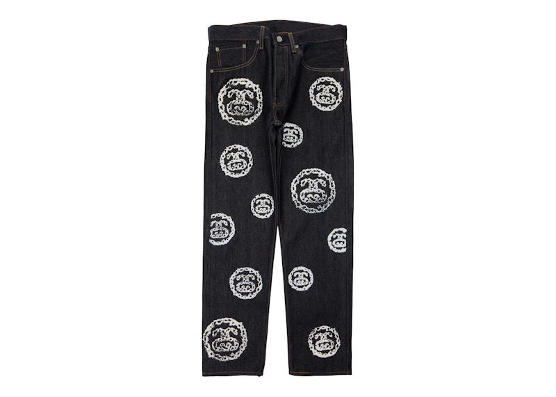 Stussy x Denim Tears 501 Jean Raw Denim