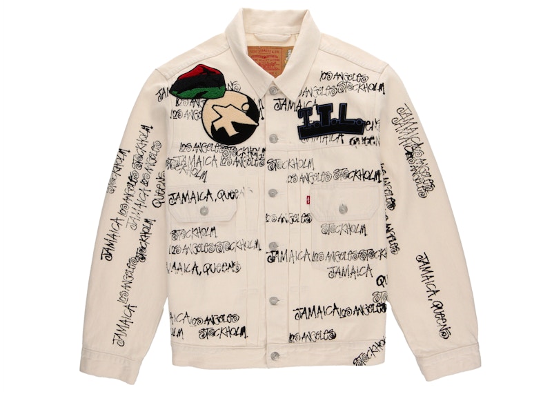 Stussy x Denim Tears x Our Legacy TTL Denim Jacket White メンズ ...