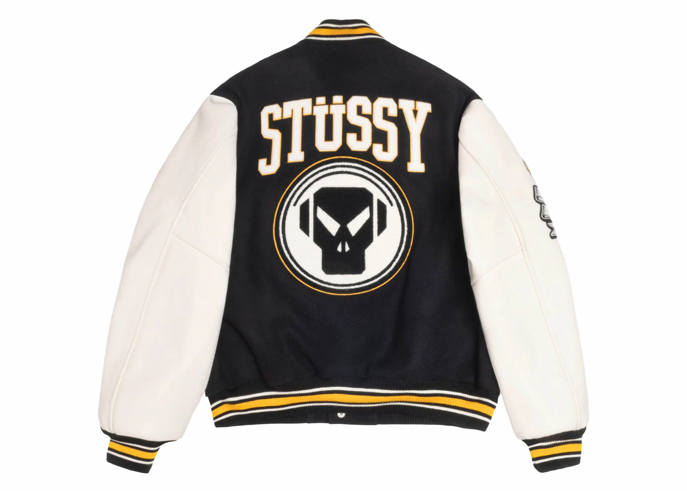 Stussy x Goldie Metalheadz 30 Varsity Jacket Black Men's - SS24 - US