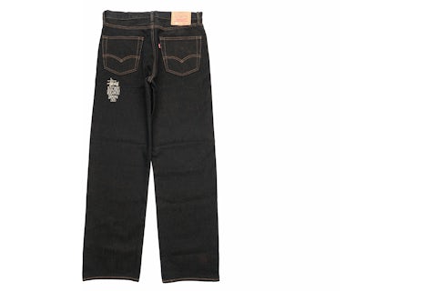 Stussy x Levi's Crispy Rinse 568 Jean Black/Brown Men's SS24 US