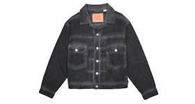 Stussy x Levi's Dyed Jacquard Jacket Black