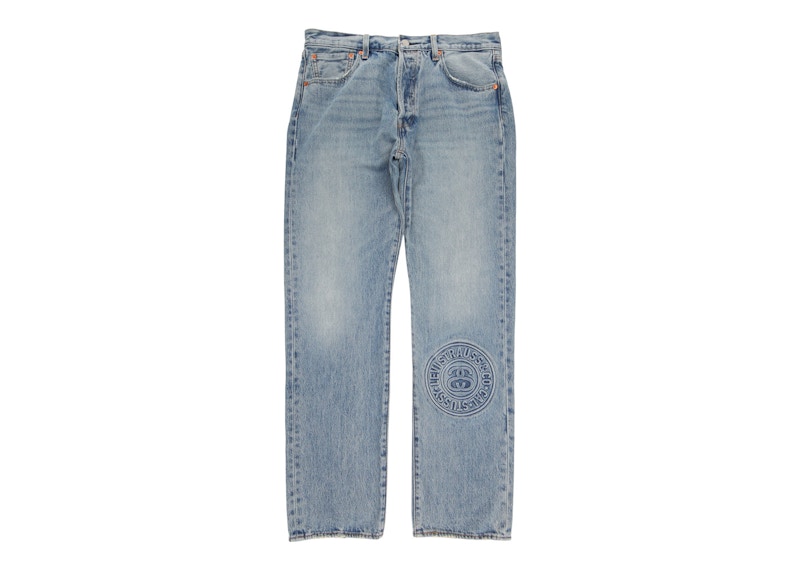 オンラインで購入しましたStussy x Levi's Embossed 501 Denim 32