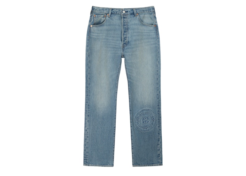 Stussy × Levi's Embossed 501 \