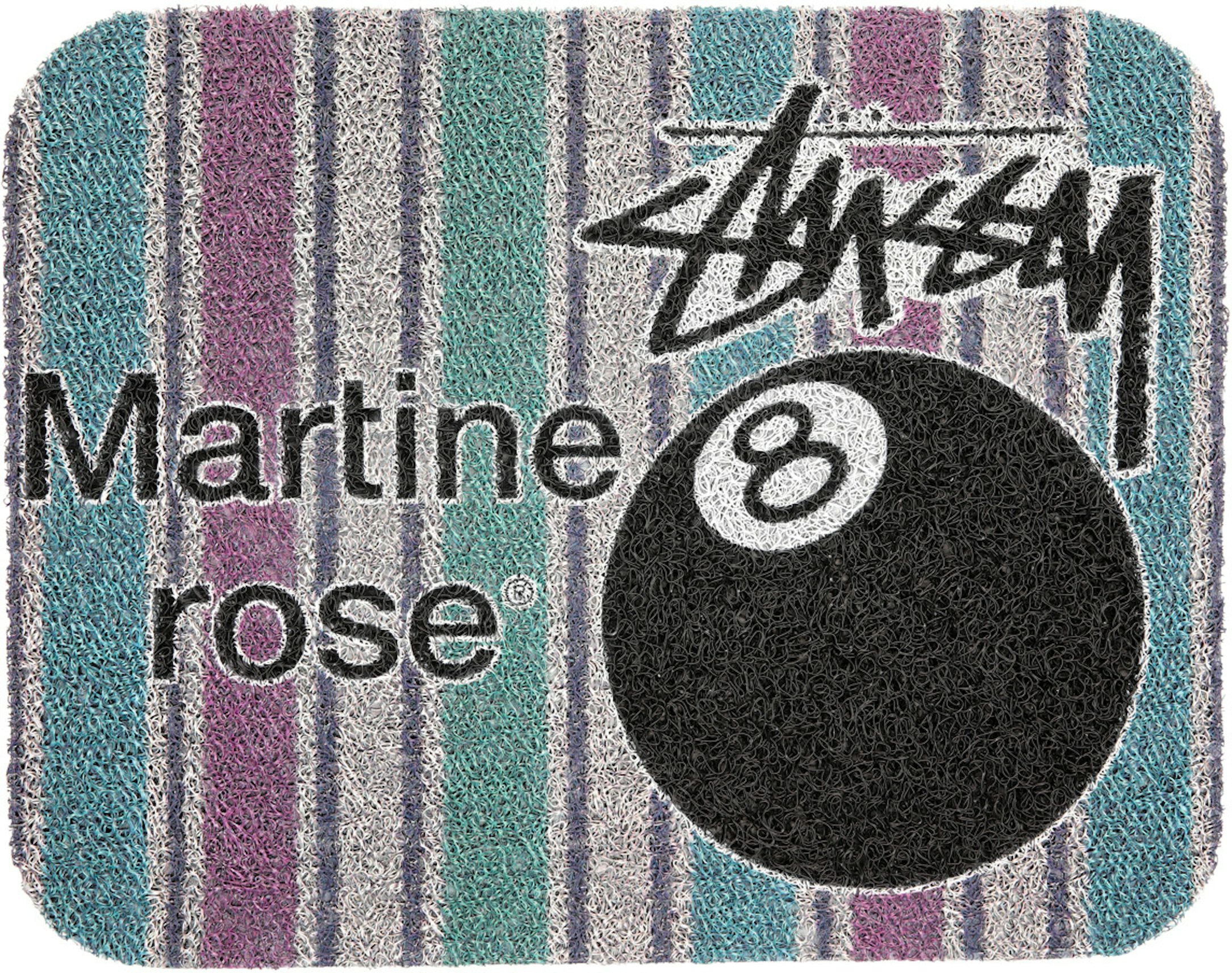 Stussy x Martine Rose Car Mat Set Baja Stripe