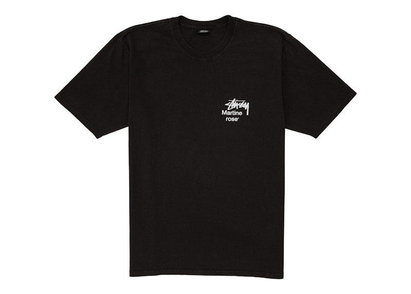 Stussy x Martine Rose Collage Pigment Dyed Tee Black メンズ - SS23