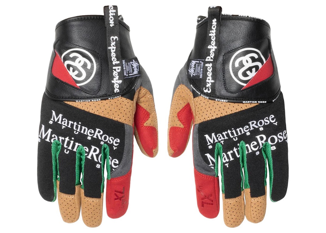 Pre-owned Stussy X Martine Rose Driving Gloves Multicolor
