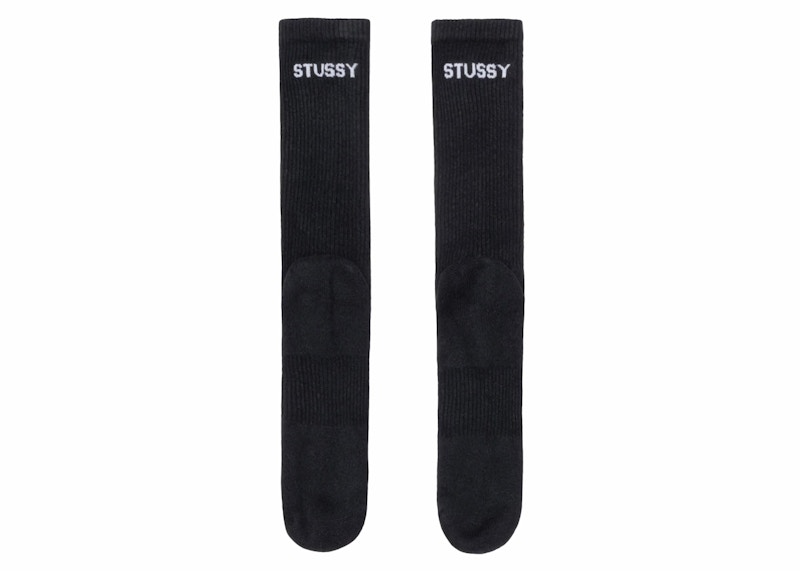 Stussy x Nike Dri-FIT Crew Socks (3 Pack) Black - FW23 - GB