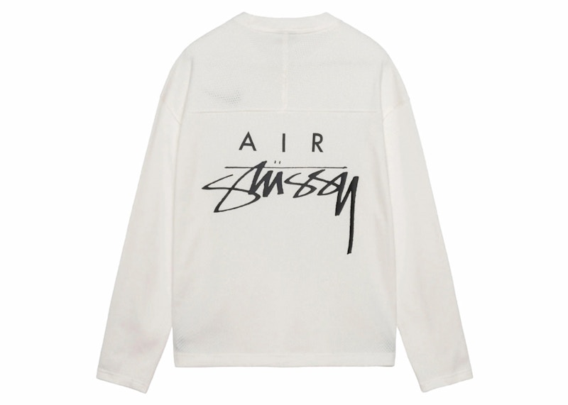 Stussy x Nike Dri-FIT Mesh Jersey (Asia Sizing) Sail Men's - FW23 - GB