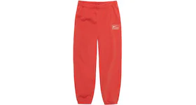 Stussy x Nike Pigment Dyed Fleece Sweatpants (Asia Sizing) Habanero Red