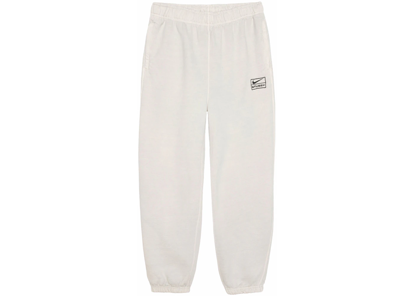 Stüssy x Nike Pantalone in pile tinto a pigmento Light Bone Uomo