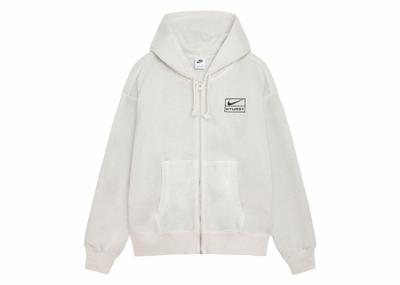 Stussy x Nike Pigment Dyed Fleece Zip Hoodie (Asia Sizing