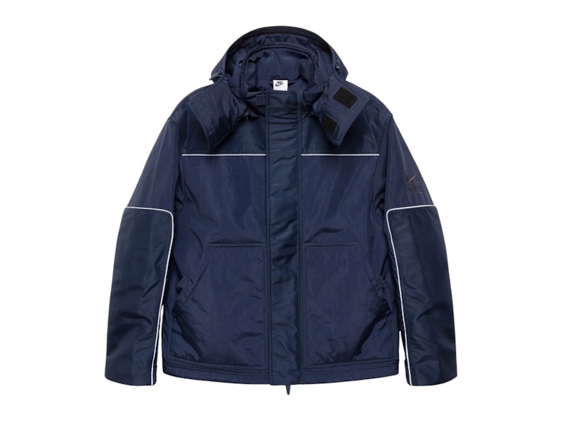 ジャケット・アウター STUSSY & NIKE PRIMALOFT UTILITY JACKET M Stussy x Nike Primaloft Utility Jacket Navy Men's - FW25 - US