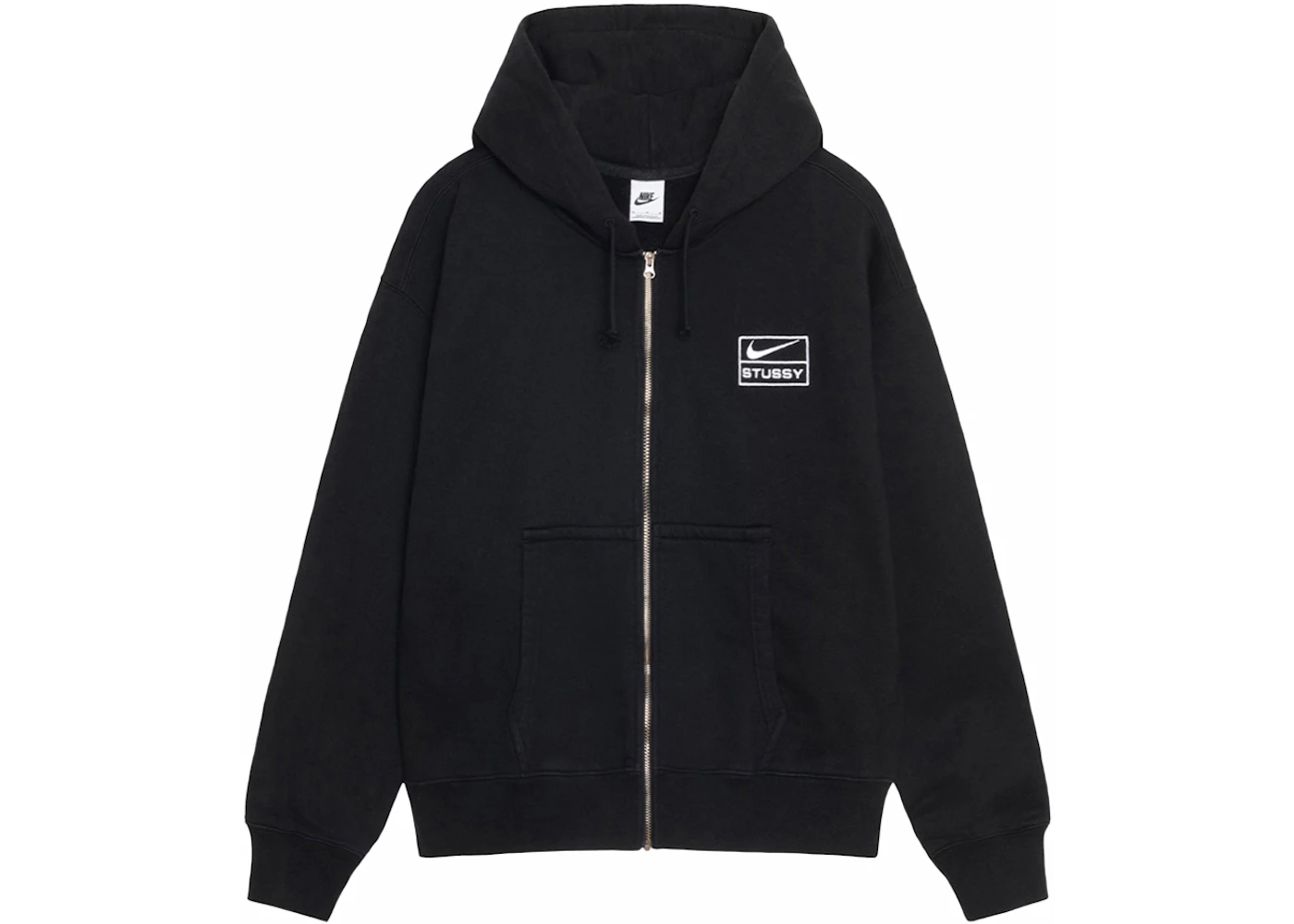 Sweatshirt Nike Con Stussy Stussy X Nike Stone Washed Fleece Zip