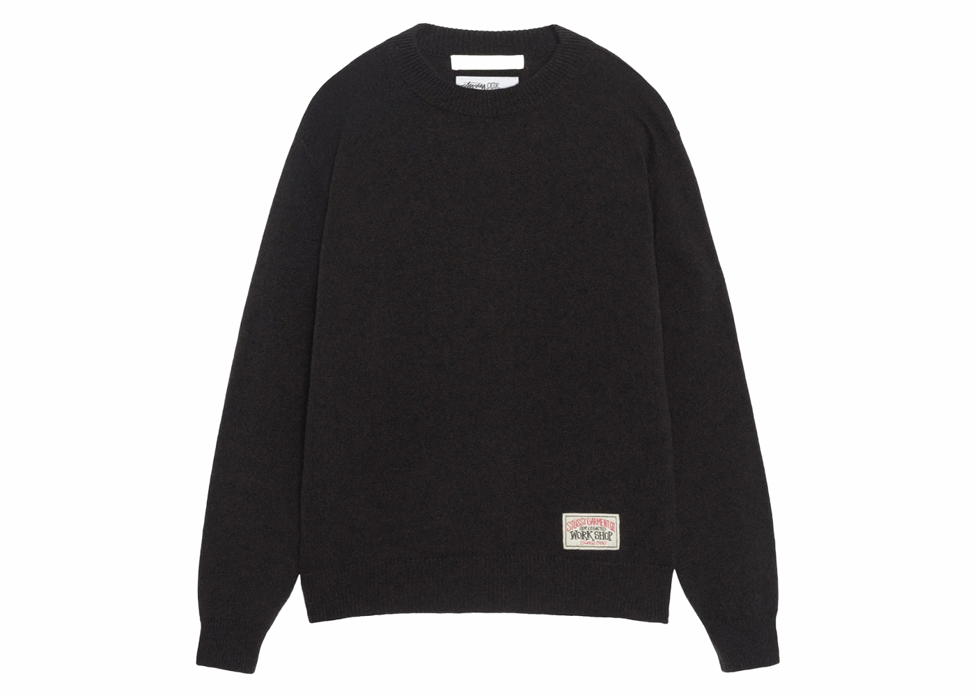 Stussy x Our Legacy Knitted Roundneck Dark Brown Surfman Men's