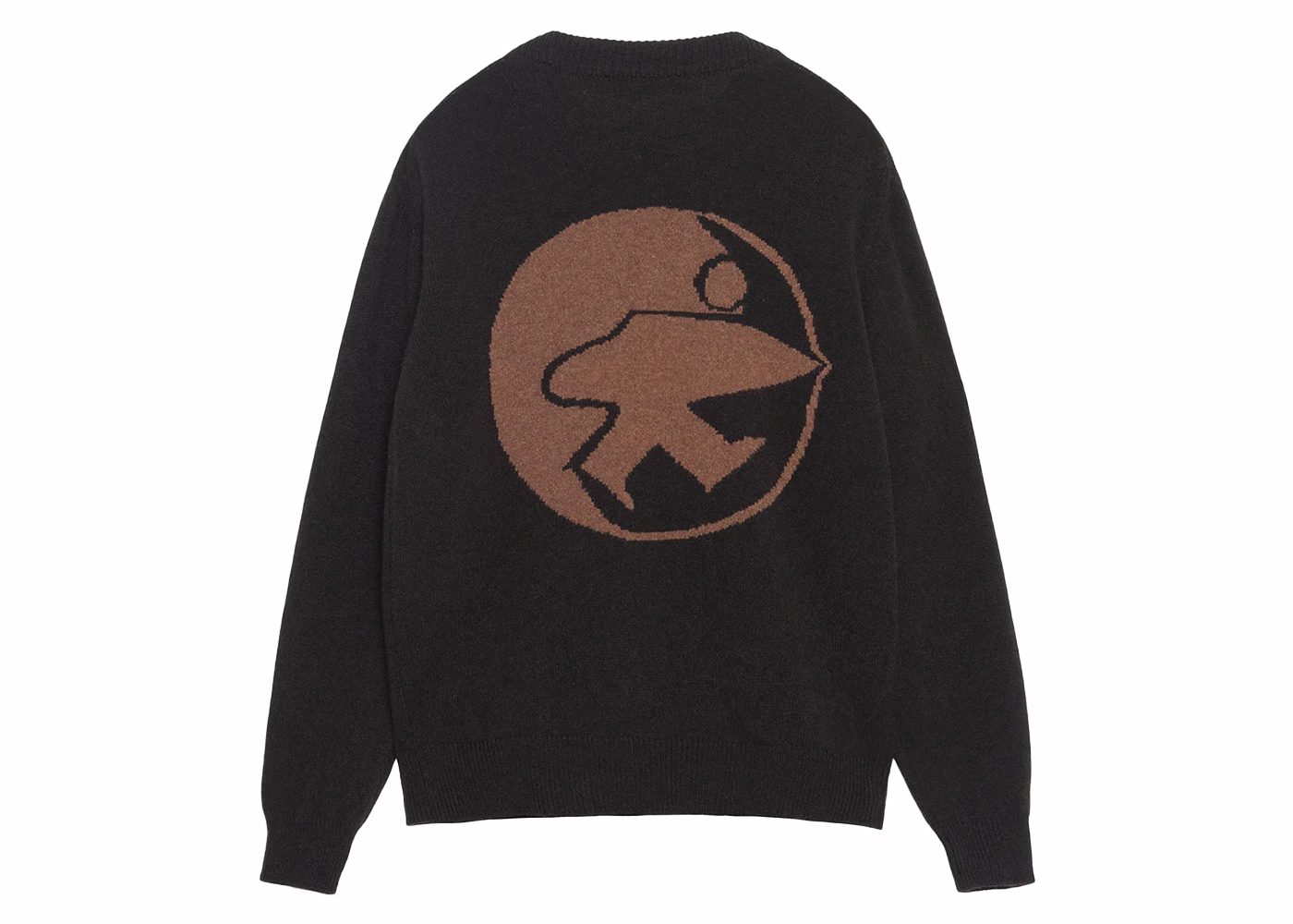 Stussy x Our Legacy Knitted Roundneck Dark Brown Surfman Men's 